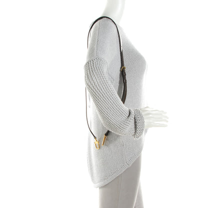 Louis Vuitton Calfskin 16mm Adjustable Shoulder Strap Brown 2 of 3