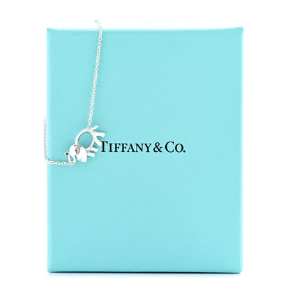 Tiffany Sterling Silver Tsavorite Save the Wild Elephant Bracelet 6 of 6