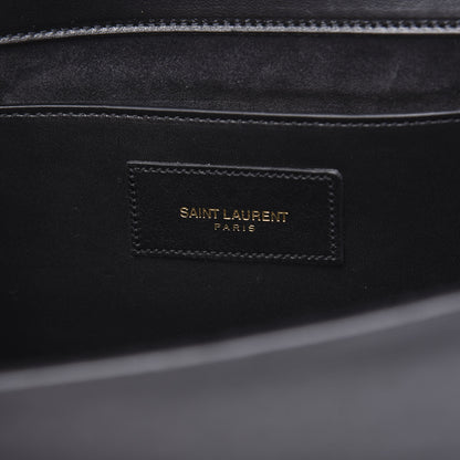 Saint Laurent Calfskin Classic Monogram Tassel Clutch Black 6 of 7