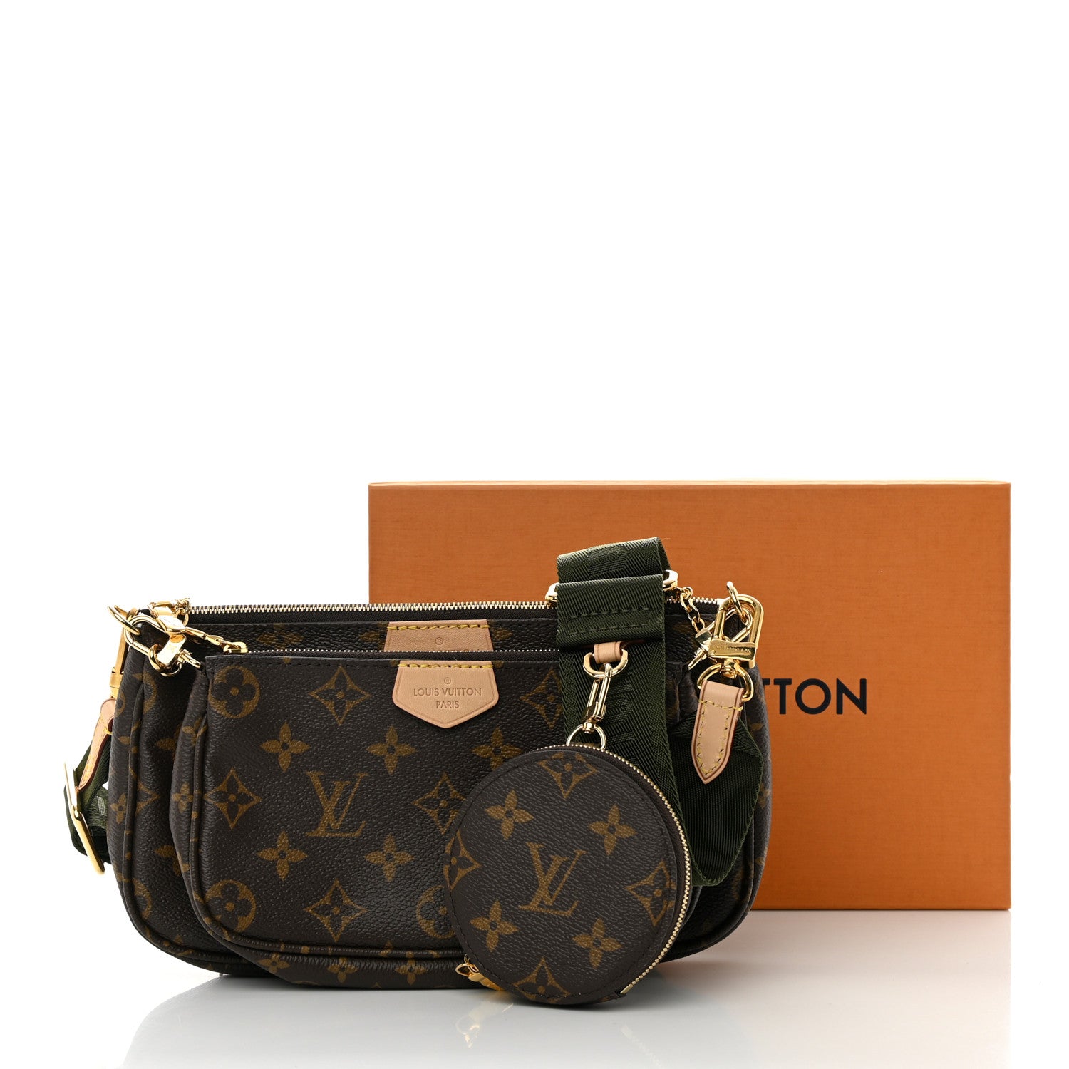 Louis Vuitton Monogram Multi Pochette Accessories Kaki 11 of 11