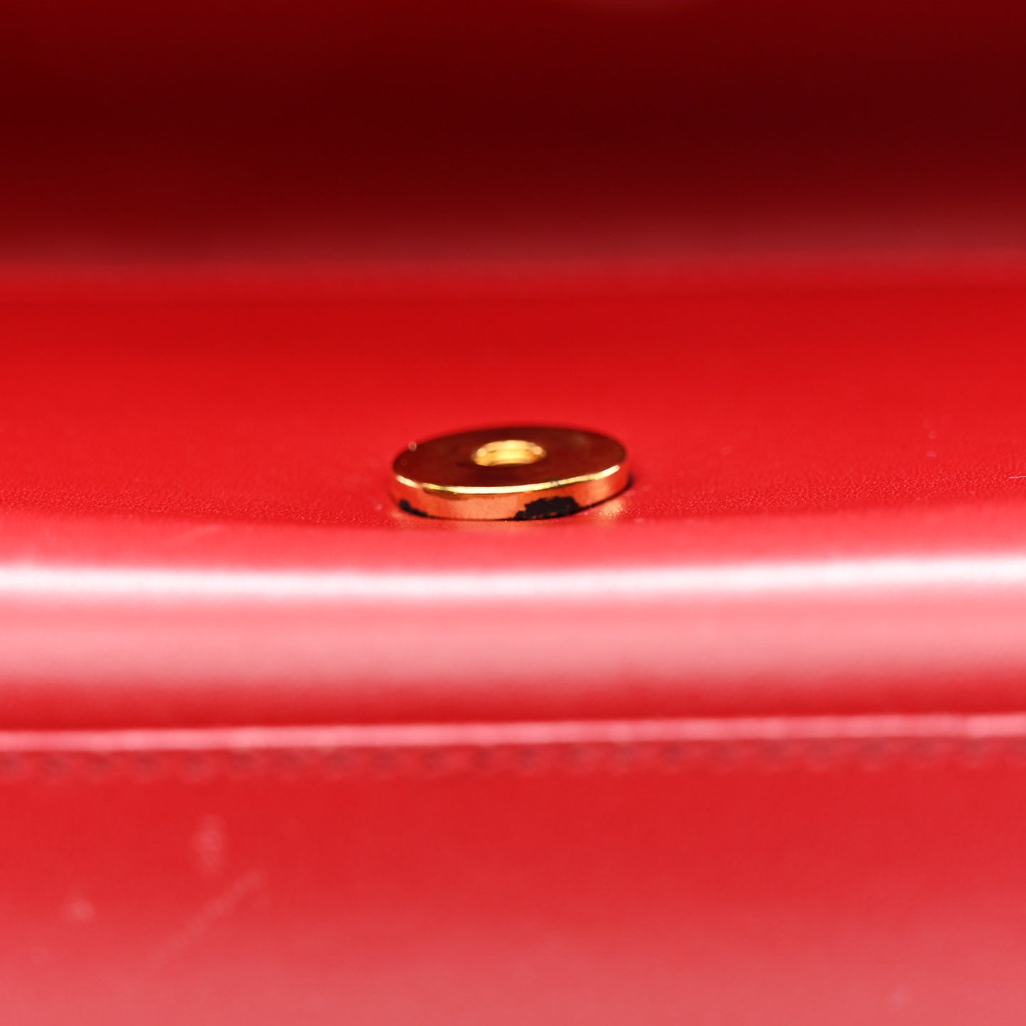 Calfskin Monogram Cassandre Clutch Rouge Orient