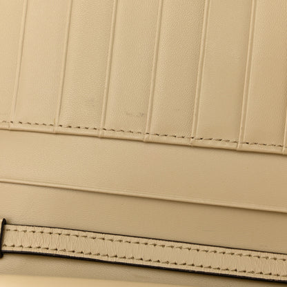 MCM Visetos Chain Wallet Crossbody Beige 12 of 12