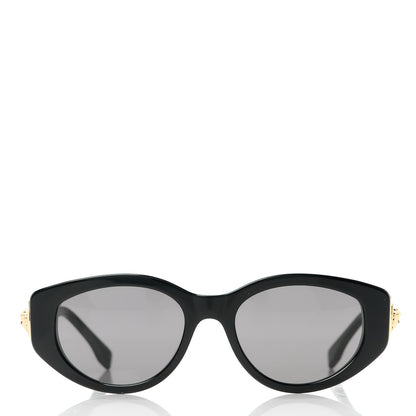 Fendi X VERSACE Fendace Oval Sunglasses FE 40054I Black 2 of 8