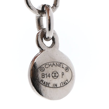 Chanel Pearl Cluster CC Long Necklace Silver 6 of 7