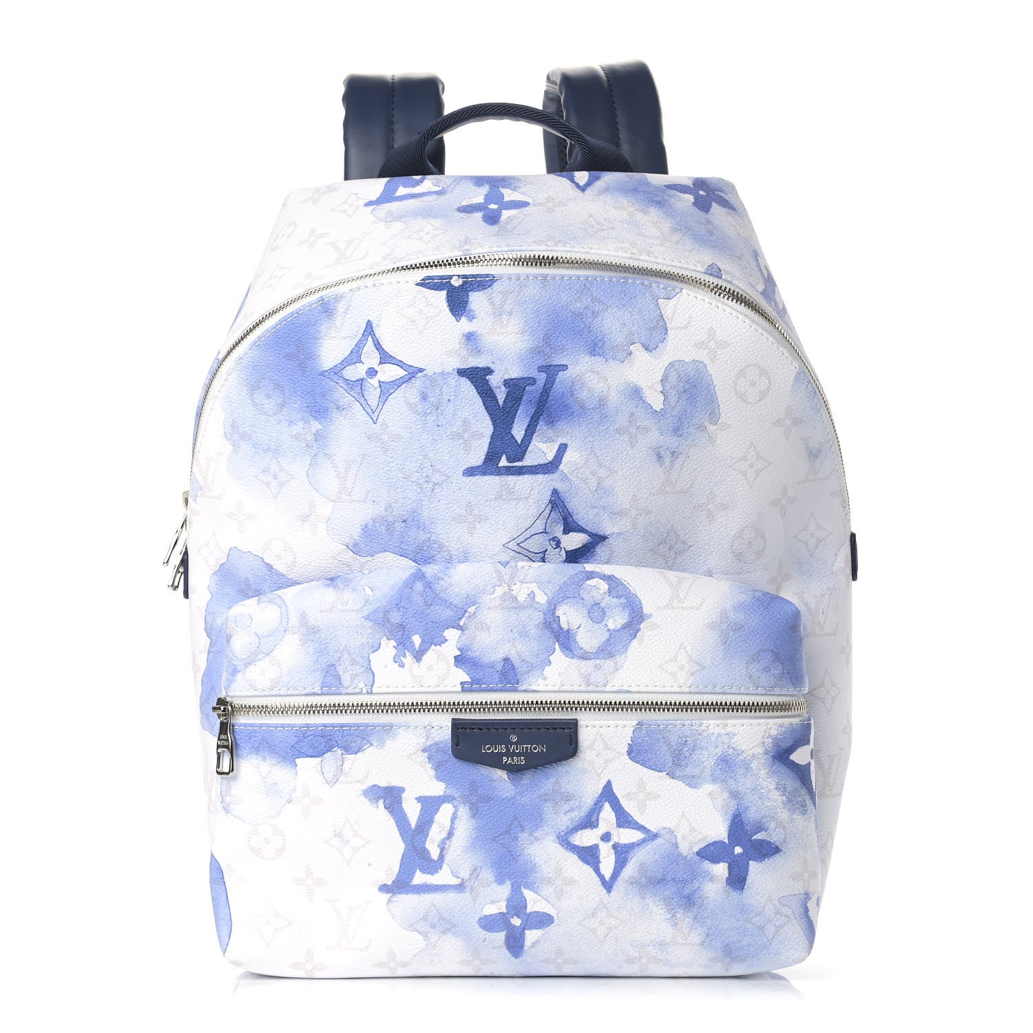 Louis Vuitton Monogram Watercolor Discovery Backpack Blue 1 of 7