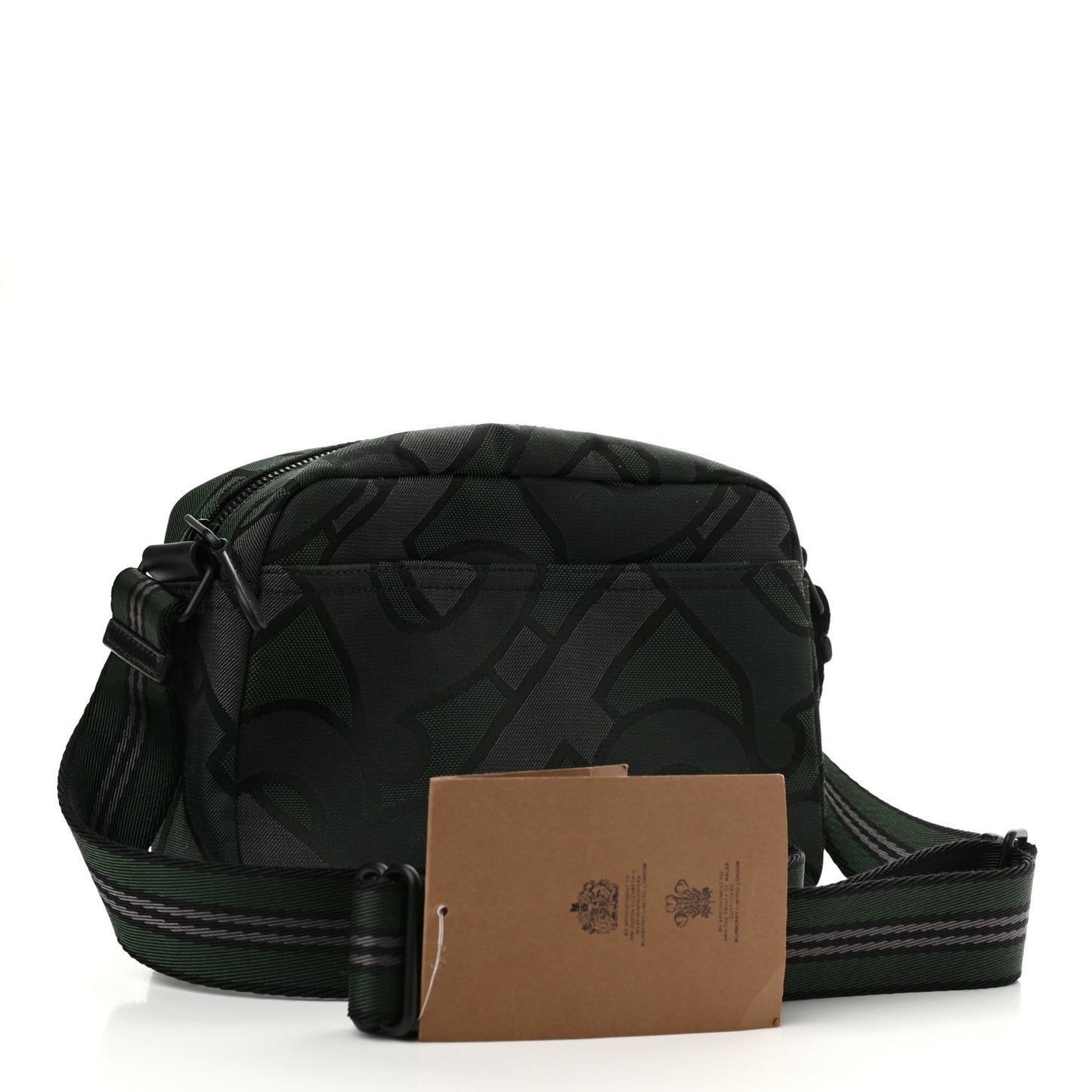 Canvas Monogram Paddy Messenger Forrest Green