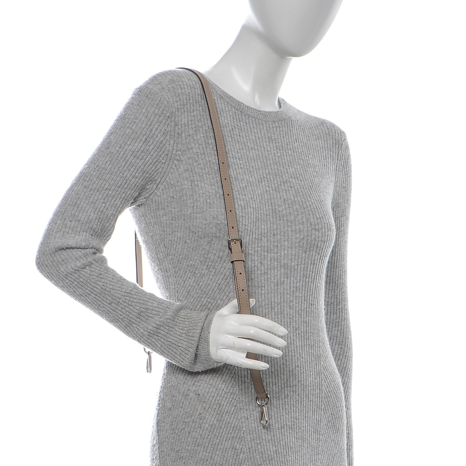 Louis Vuitton Veau Cachemire Soft Lockit Strap Galet 2 of 8