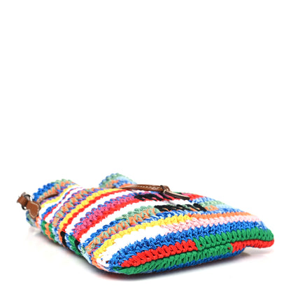 Miu Miu Fabric Crochet Drawstring Pouch Multicolor 4 of 10
