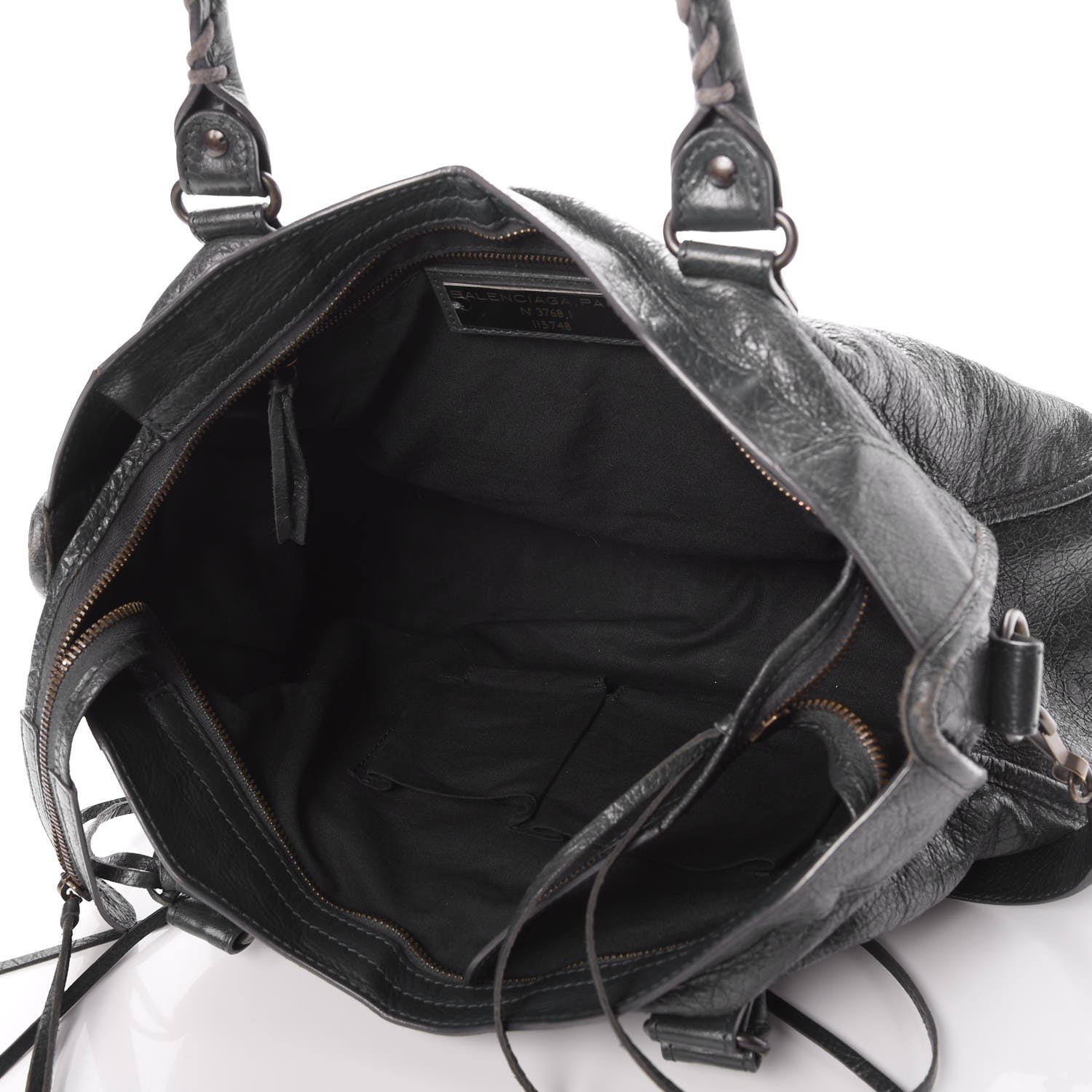 Balenciaga Agneau Classic Hardware City Anthracite 5 of 7