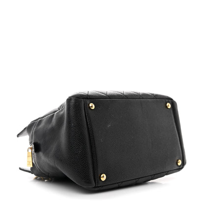 Chanel Caviar Quilted Petit Timeless Tote PTT Black 4 of 11