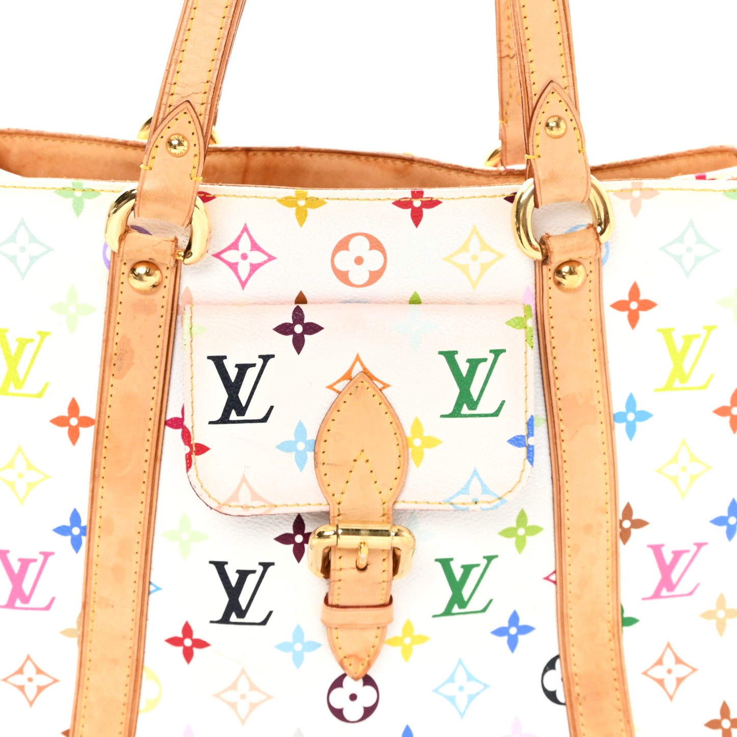 Monogram Multicolor Aurelia MM White
