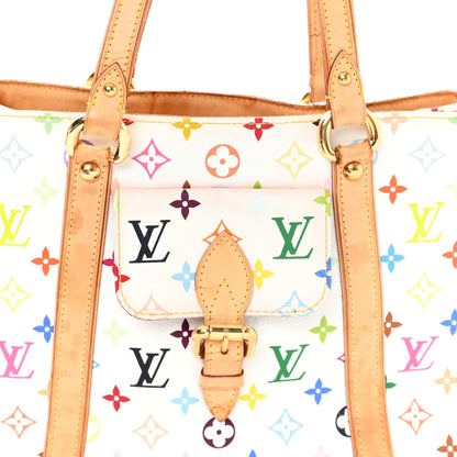 Louis Vuitton Monogram Multicolor Aurelia MM White 7 of 11