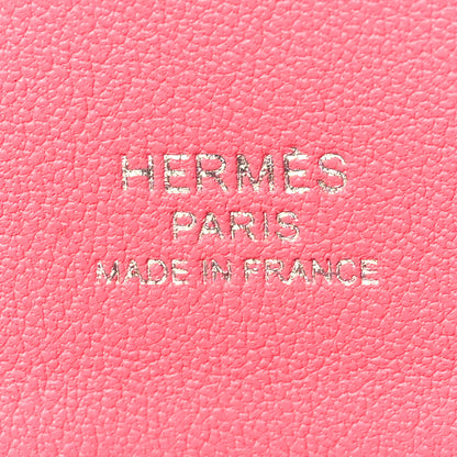 Hermes Milo Lambskin Swift Mini Aline Rose Azalee 6 of 10