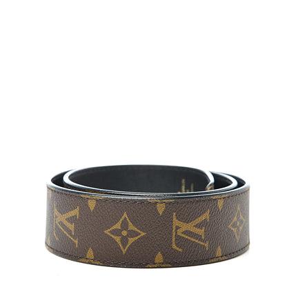 Louis Vuitton Monogram Bandouliere Shoulder Strap Black 2 of 4