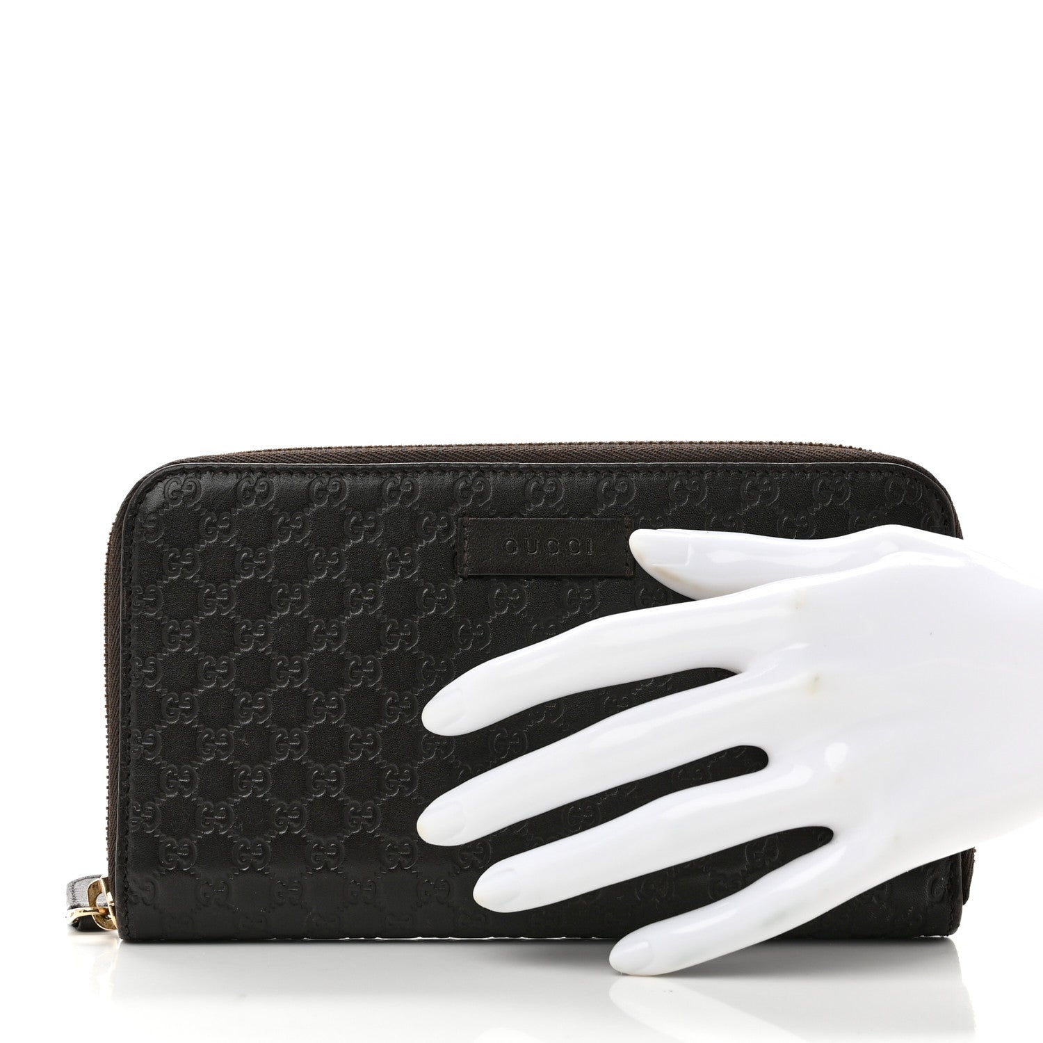 Gucci Microguccissima Zip Around Wallet Testa di Moro 2 of 8