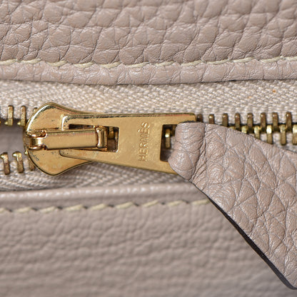 Hermes Taurillon Clemence Kelly Retourne 28 Gris Touterelle 12 of 31