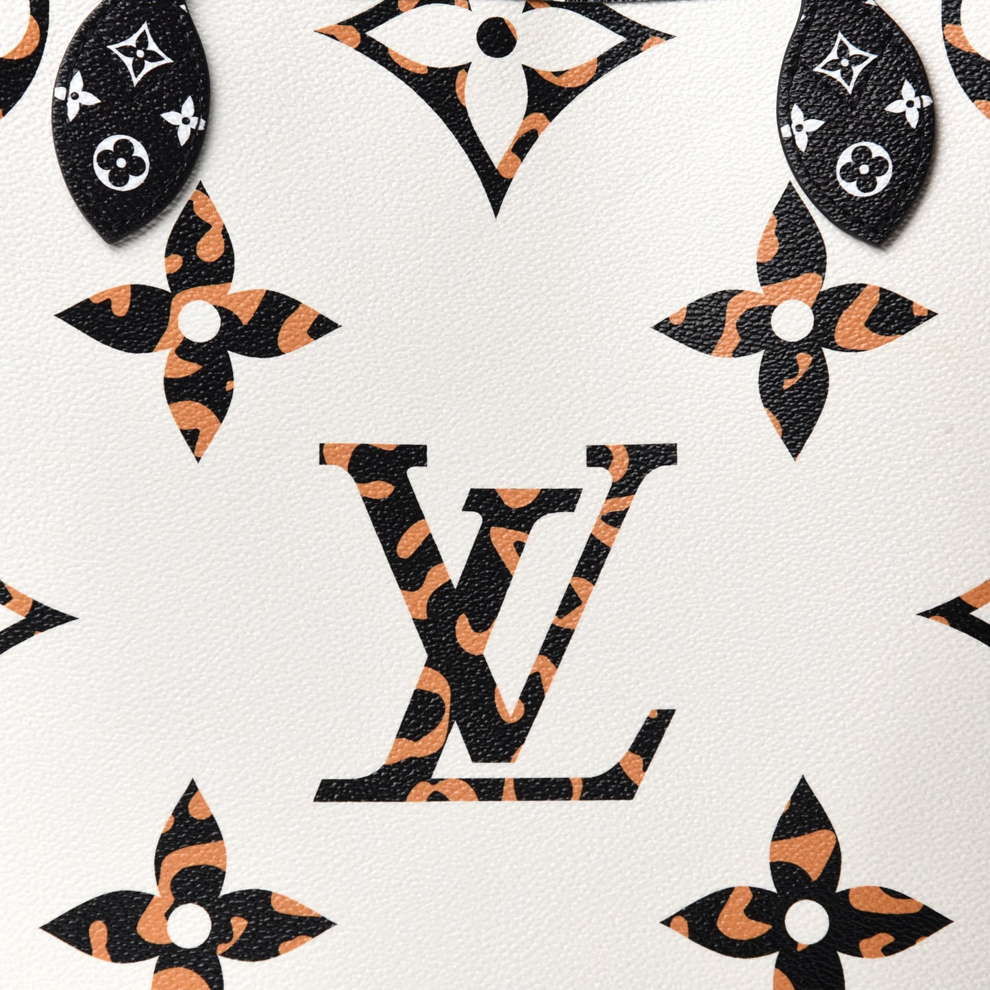 Monogram Giant Jungle Neverfull MM Ivory