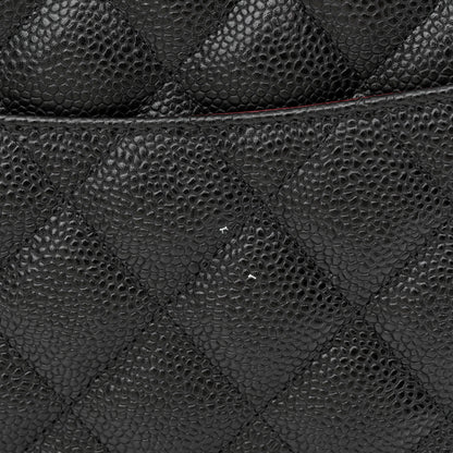 Chanel Caviar Quilted Jumbo Double Flap Black 14 of 14