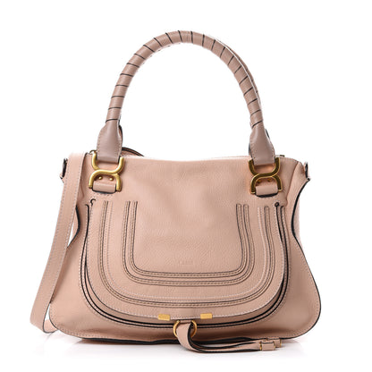 Chloe Calfskin Medium Marcie Satchel Blush Nude 1 of 14