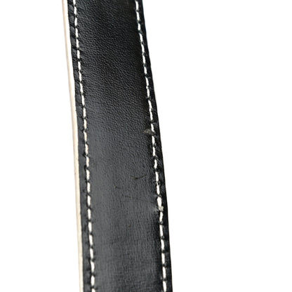 Givenchy Calfskin Contrast Topstitch Small Antigona Black White 14 of 14