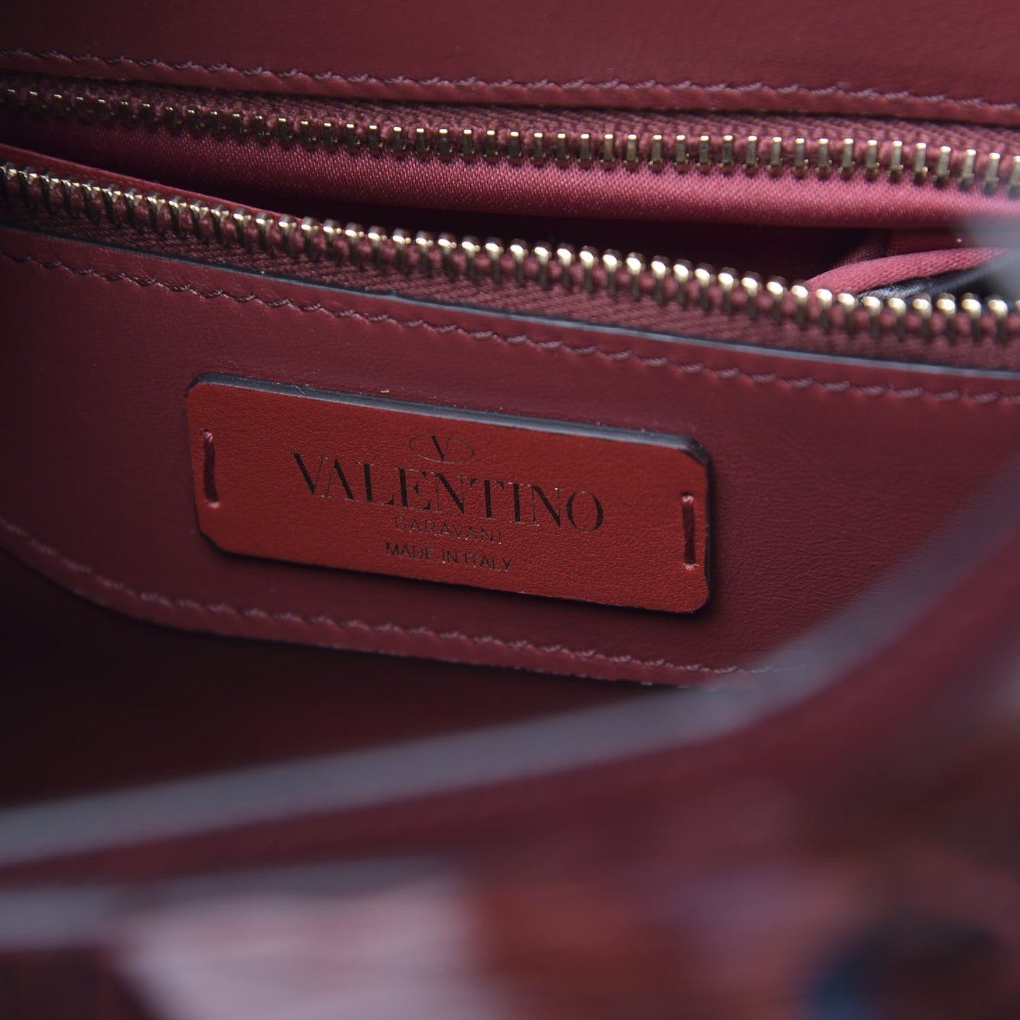 Calfskin Piper Feather Joylock Flap Messenger Bag Red