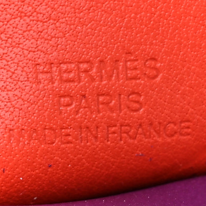 Hermes Milo Lambskin Grigri Rodeo Pegase Horse Bag Charm PM Violet Cornaline Capucine 4 of 5