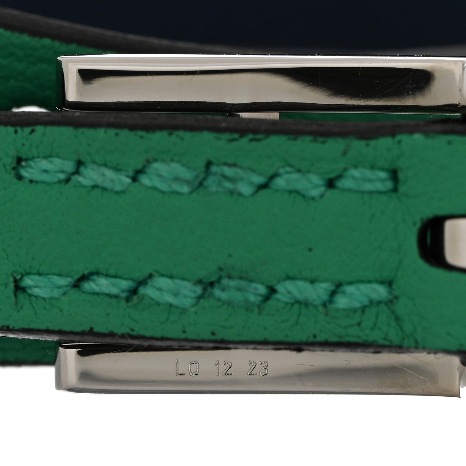 Hermes Swift Behapi Double Tour Bracelet T3 Bambou Bleu Indigo 6 of 6