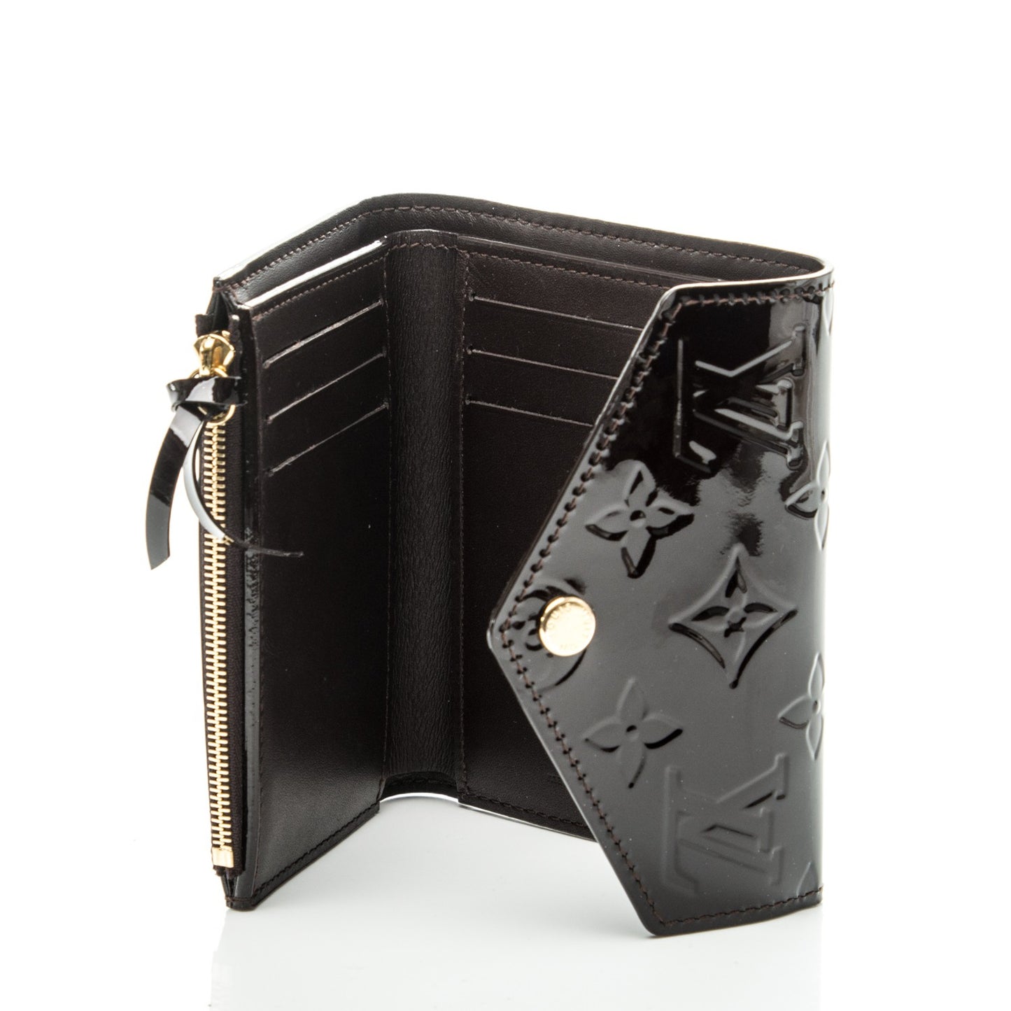 Vernis Victorine Wallet Amarante
