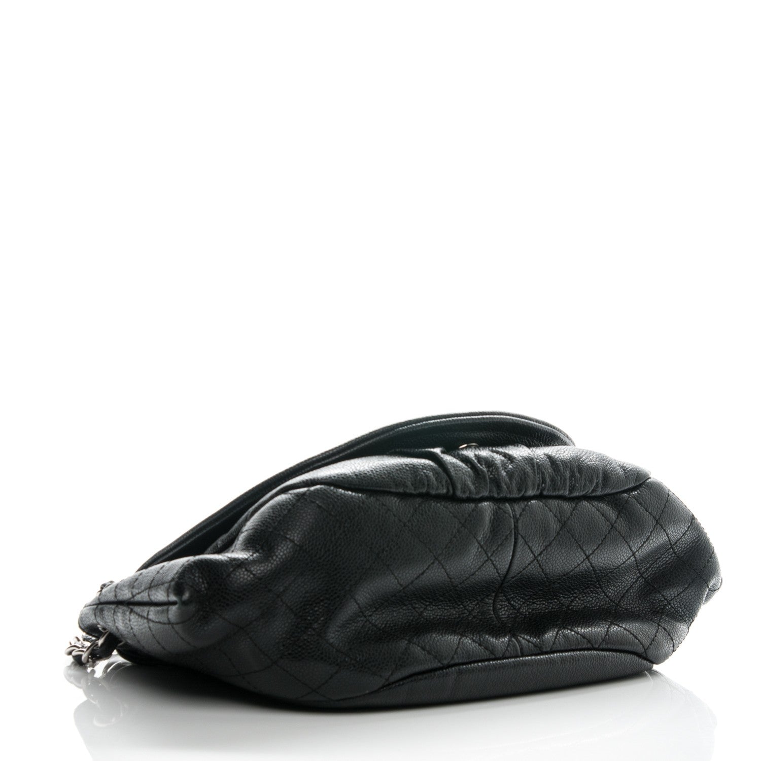 Chanel Caviar Half Moon Large Flap Black 4 of 7