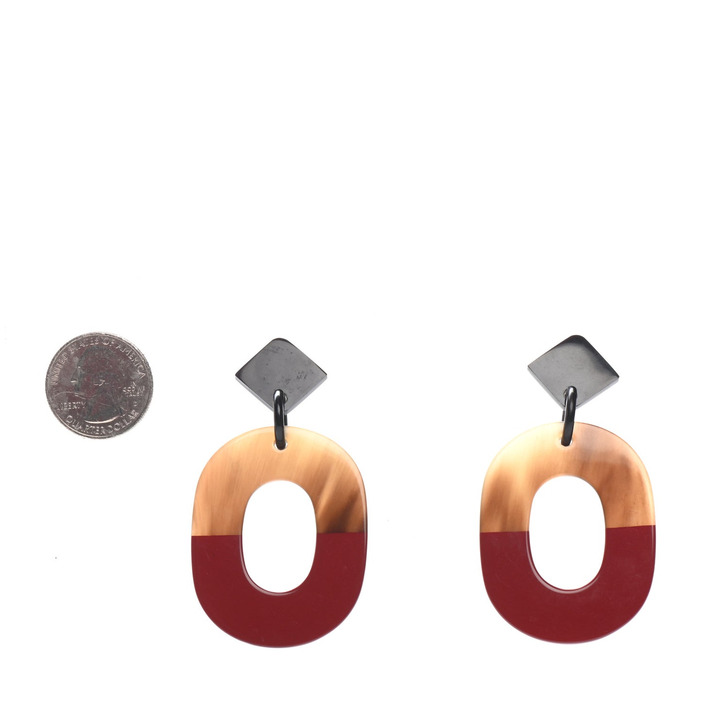 Buffalo Horn Isthme Earrings