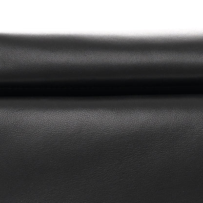 Jacquemus Smooth Calfskin La Pochette Rond Carre Black 6 of 10