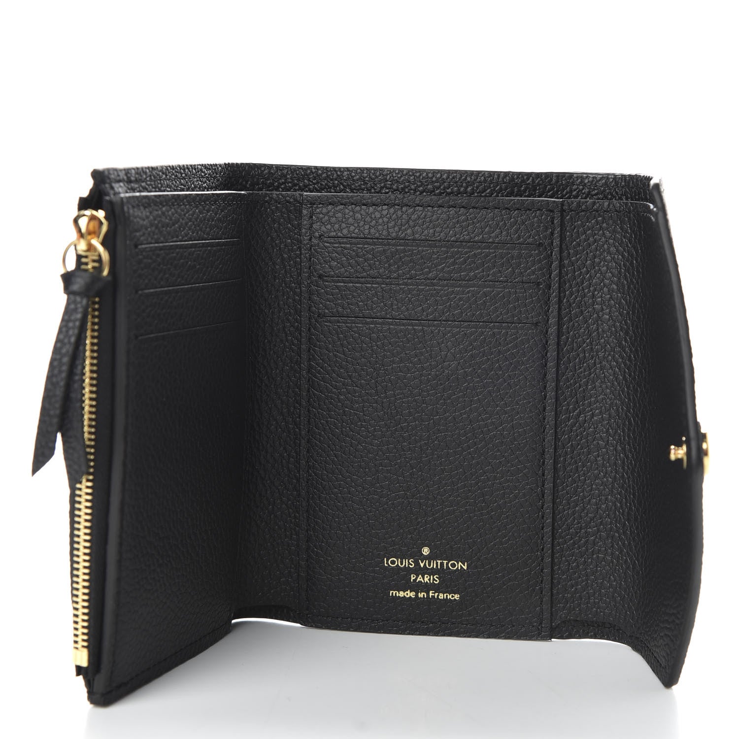 Louis Vuitton Empreinte Victorine Wallet Black 5 of 8