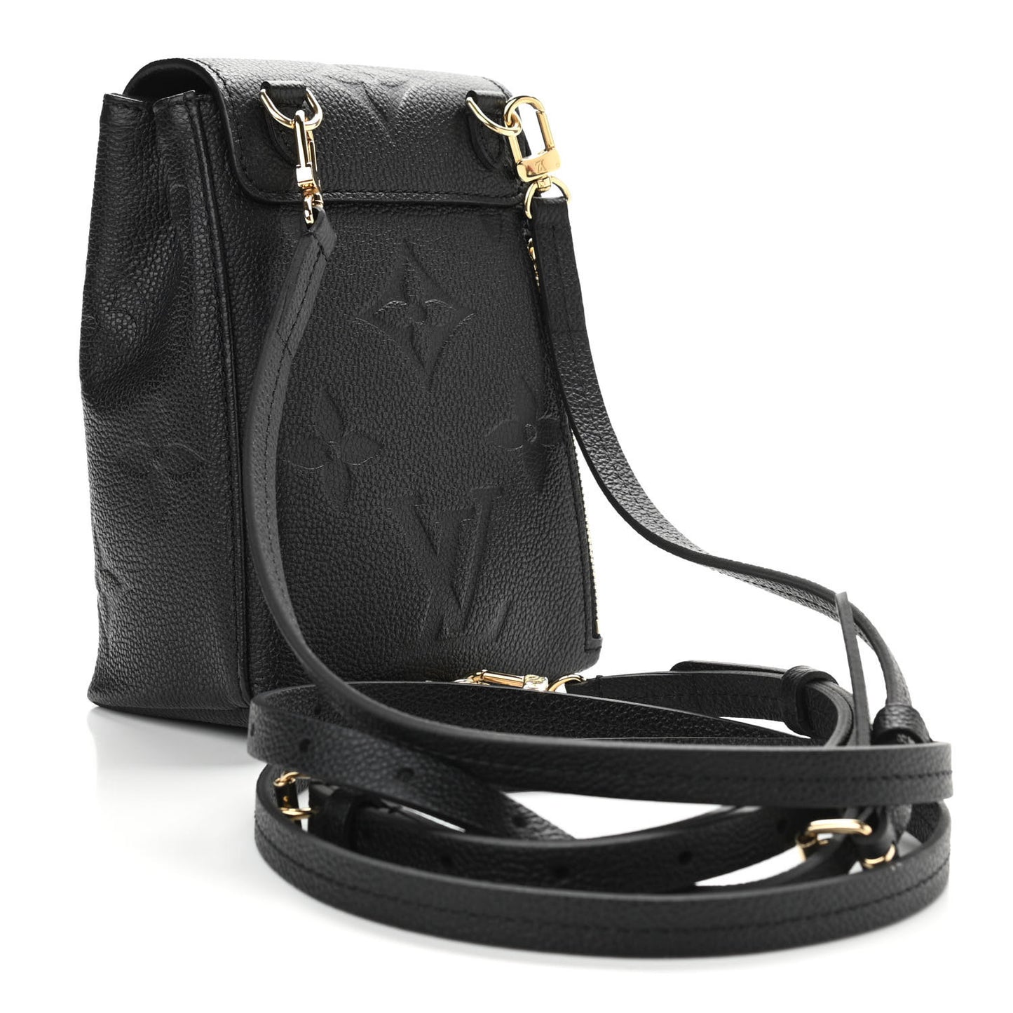 Empreinte Monogram Giant Tiny Backpack Black