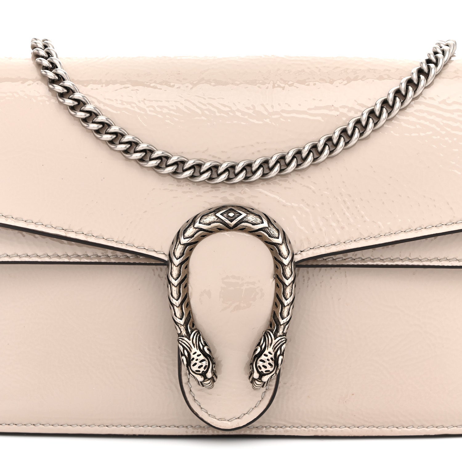 Gucci Crinkled Patent Mini Dionysus Shoulder Bag Sphinx 8 of 12