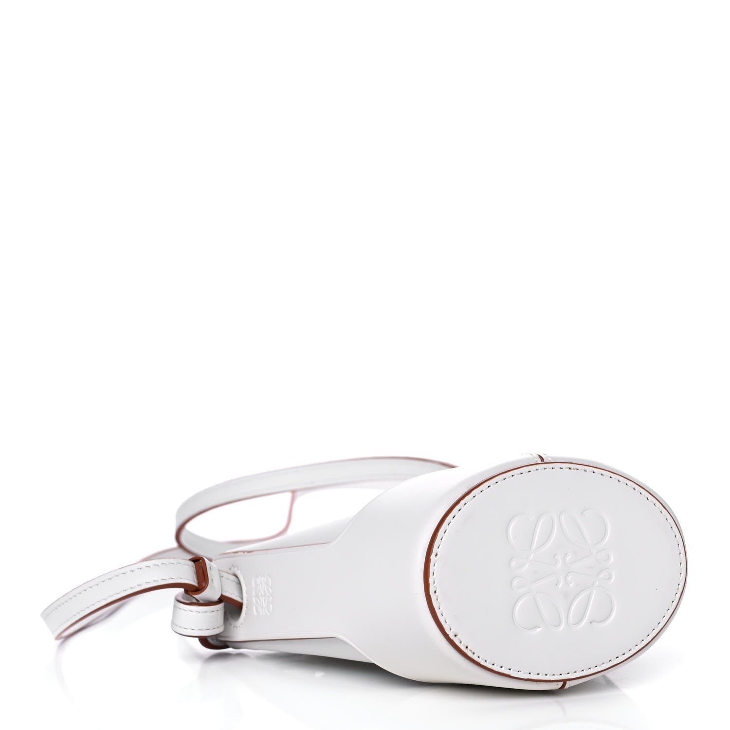 Loewe Calfskin Nano Balloon Bucket Bag Soft White 4 of 11