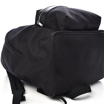 Saint Laurent Canvas Nylon Giant City Backpack Black 10 of 11