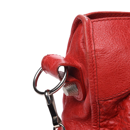 Balenciaga Agneau Giant 21 Silver Hardware City Rouge Coquelicot 14 of 17