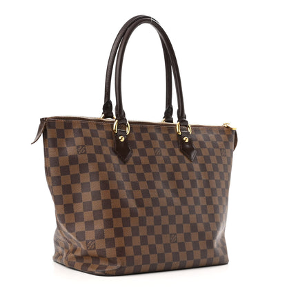 Louis Vuitton Damier Ebene Saleya MM 3 of 10