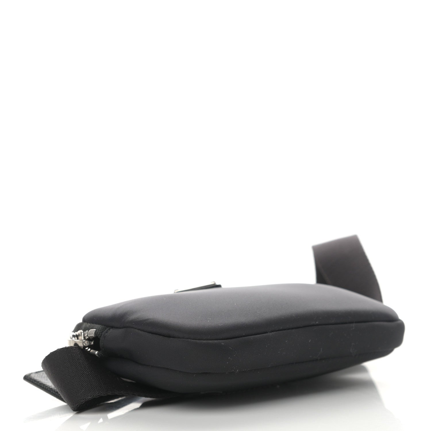 Prada Nylon Saffiano Belt Bag Black 3 of 10