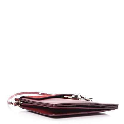 Chloe Calfskin Suede Medium Faye Shoulder Bag Plum Purple 4 of 11