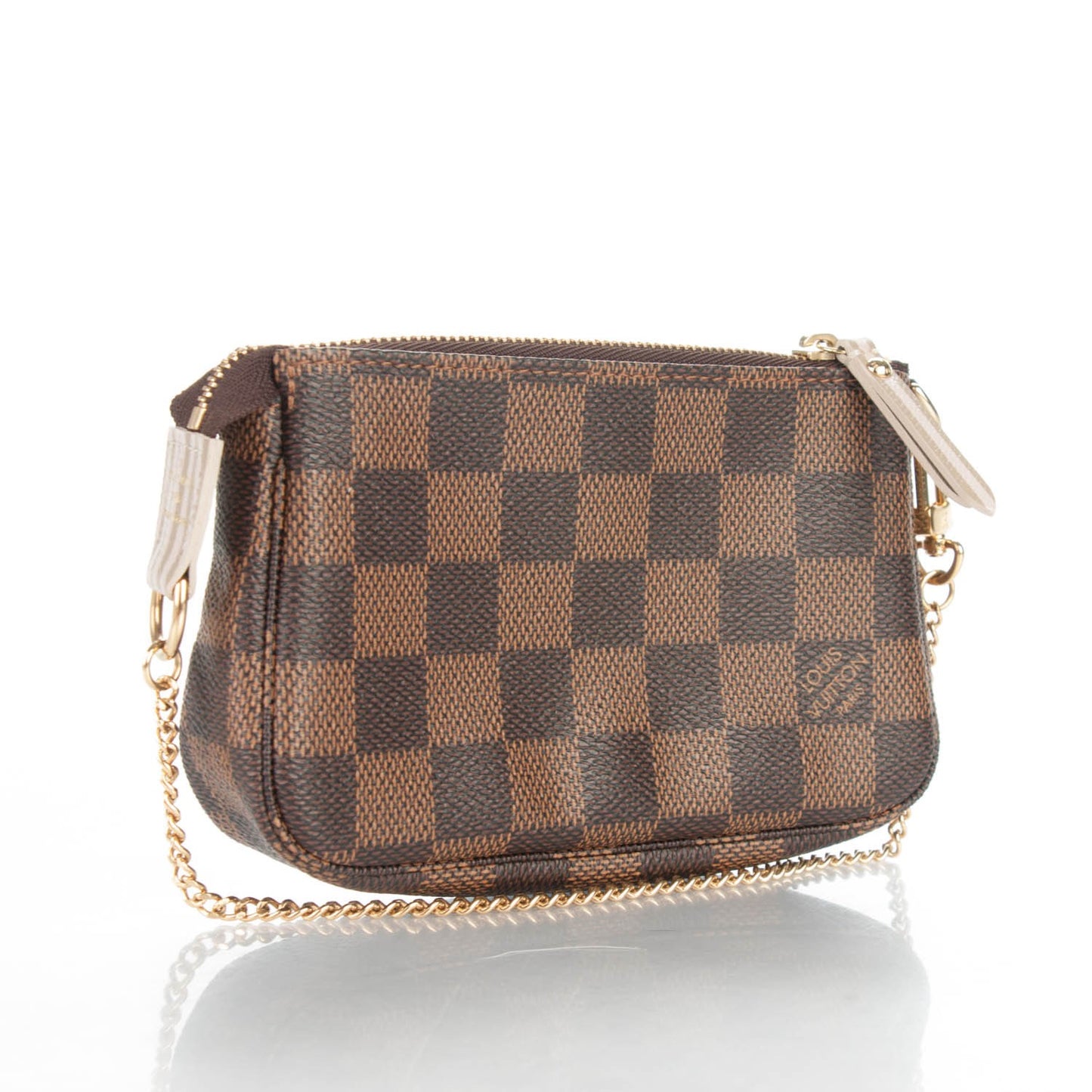 Damier Ebene Trunks and Locks Mini Pochette Accessories