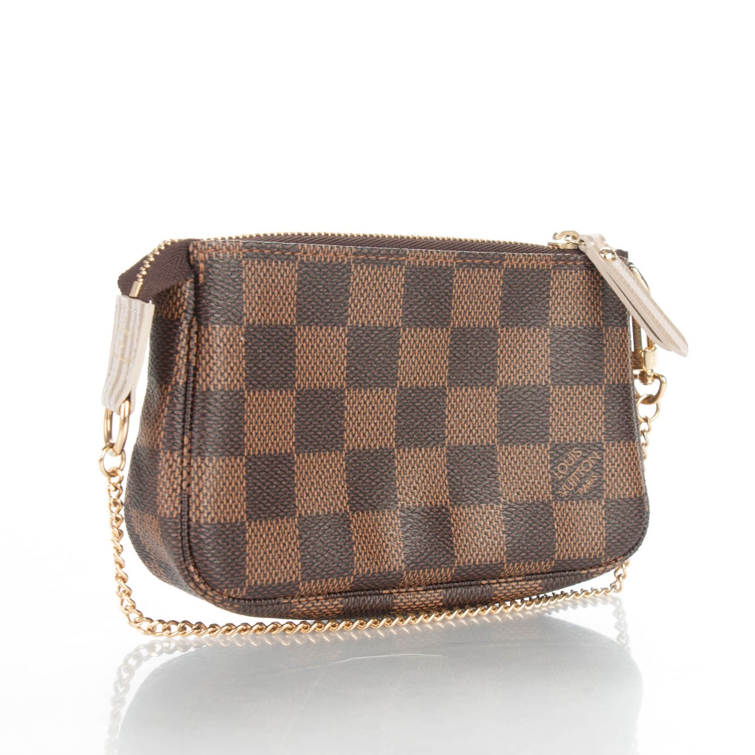 Louis Vuitton Damier Ebene Trunks and Locks Mini Pochette Accessories 4 of 17