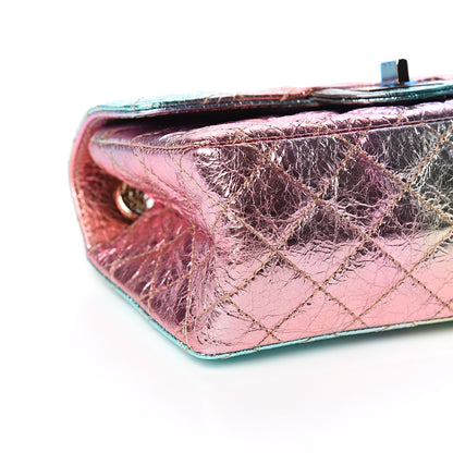 Chanel Metallic Goatskin Quilted Mini 2.55 Reissue Flap Multicolor 7 of 10