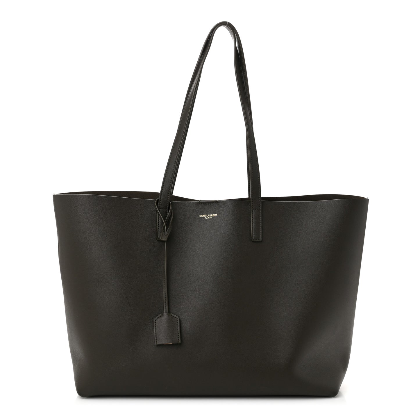 Calfskin Large Shopping Tote Light Musk