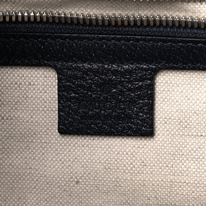 Gucci Monogram Multicolor Textured Dollar Calfskin Small Retro Interlocking G Tote Bag Pink Blue 5 of 10