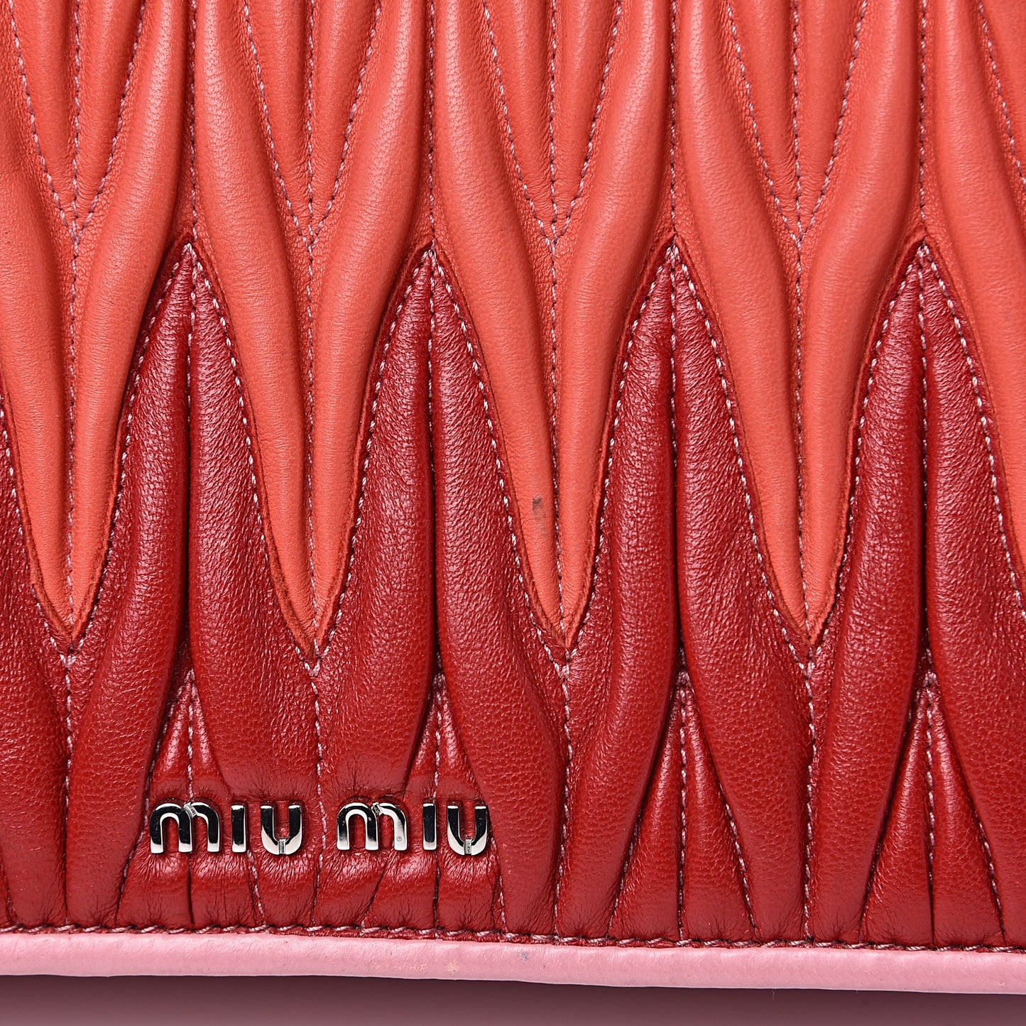 Nappa Matelasse Club Shoulder Bag Multicolor