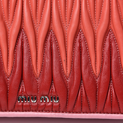 Miu Miu Nappa Matelasse Club Shoulder Bag Multicolor 15 of 16