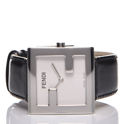 Fendi Stainless Steel Calfskin 24mm FendiMania Quartz Watch 3 of 7