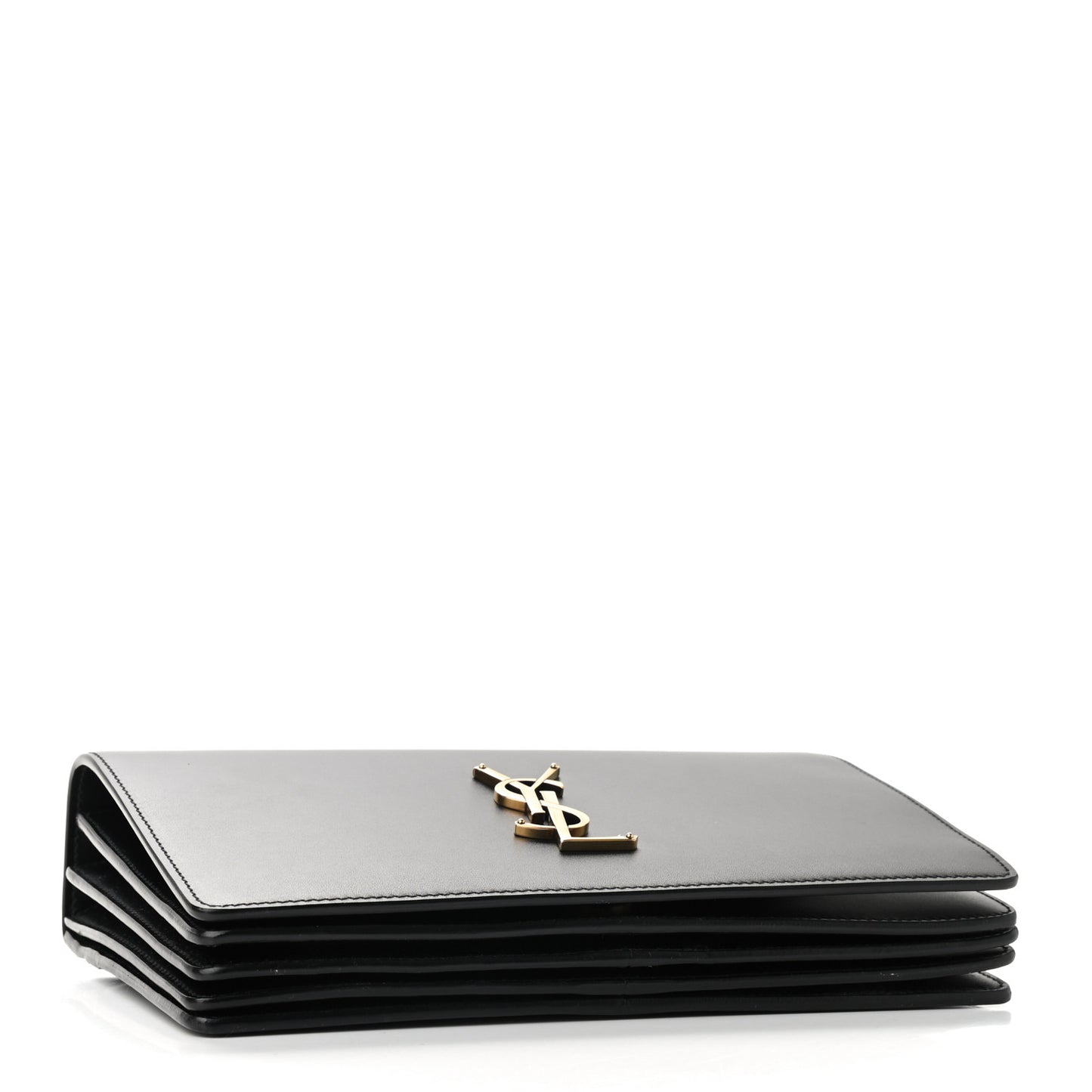 Smooth Calfskin Shoulder Bag Black