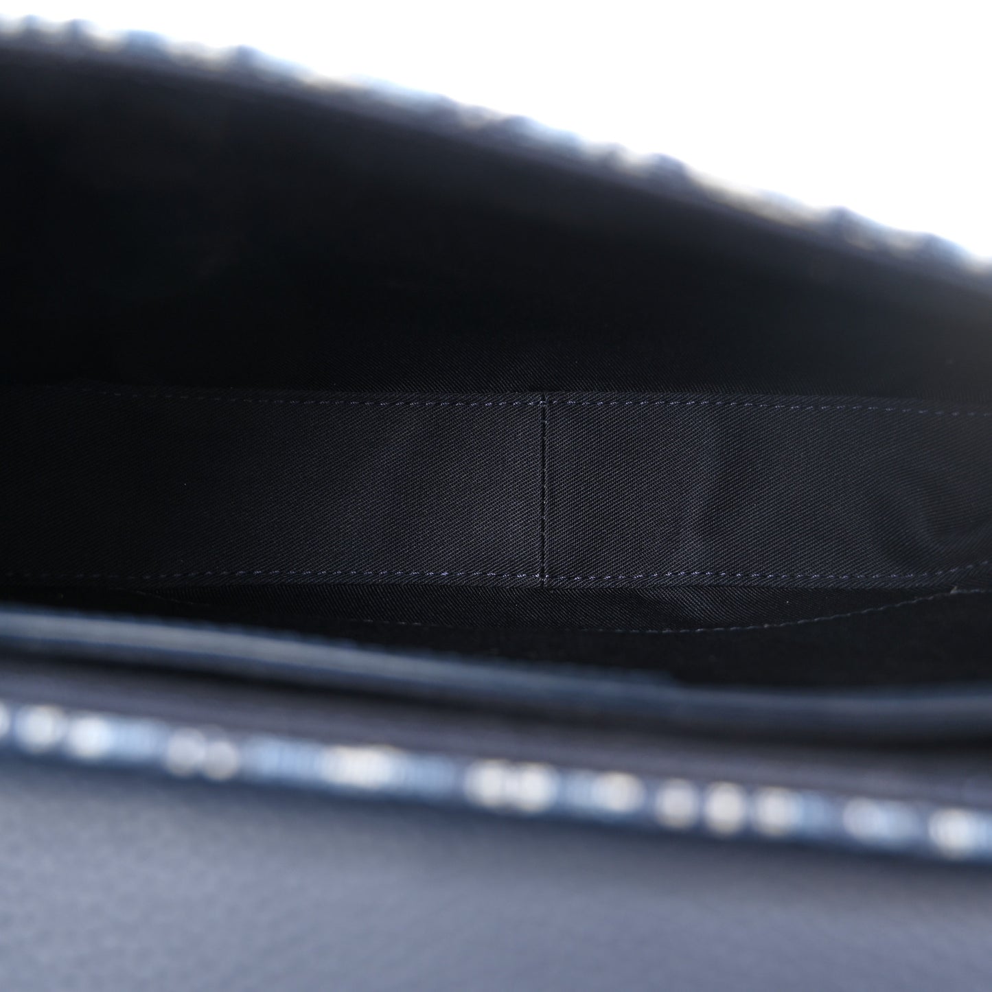 Oblique Saddle Messenger Pouch Blue